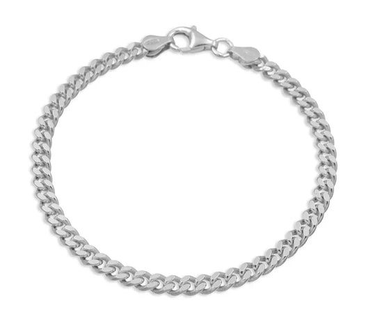 Panzerarmband 4.3mm breit Silber 925/000 - MeinSchmuckShop
