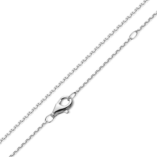 Ankerkette 1.1mm 4-seitig diamantiert 42/45cm Silber 925/000 - MeinSchmuckShop