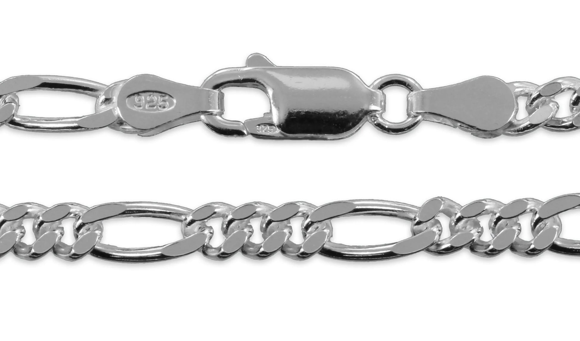 Figaroarmband 3,0mm - Silber 925/000 - MeinSchmuckShop