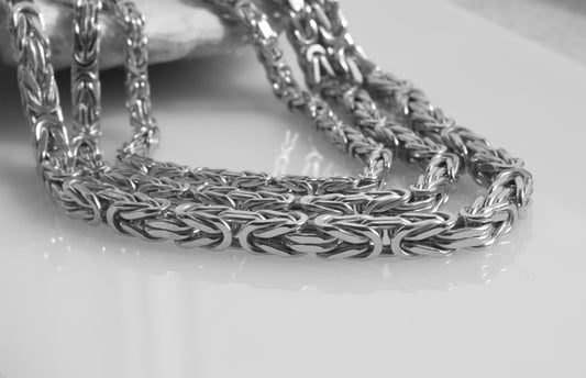 Königskette/Armband 5.0mm breit Silber 925/000 - MeinSchmuckShop