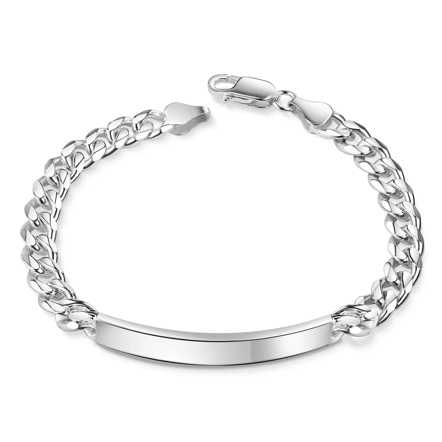ID-Panzerarmband - Silber 925/000 - MeinSchmuckShop
