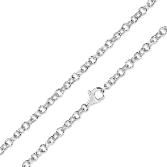 Ringkette 3.3mm breit / 45cm Silber 925/000 - MeinSchmuckShop