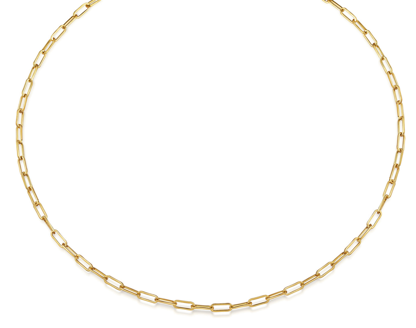 Ankerkette weit 2.5mm breit Silber 925/000 3 Milliemes vergoldet - MeinSchmuckShop