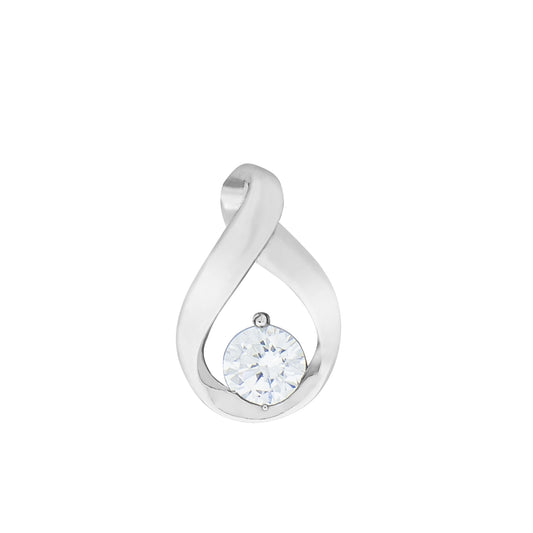 Silber 925 rhodiniert mit Zirkonia