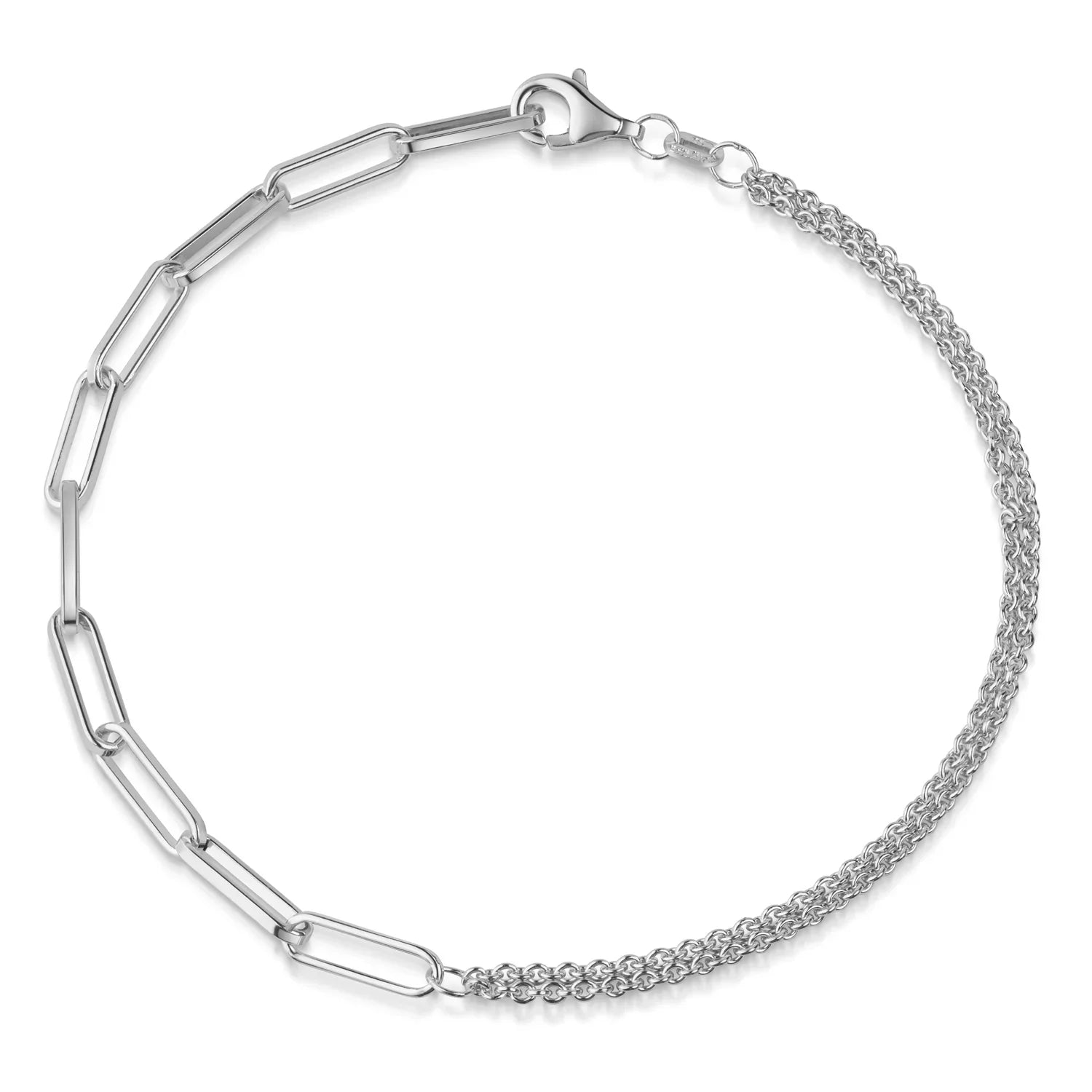 Armband Ankerkette weit/rund Silber 925/000 - MeinSchmuckShop
