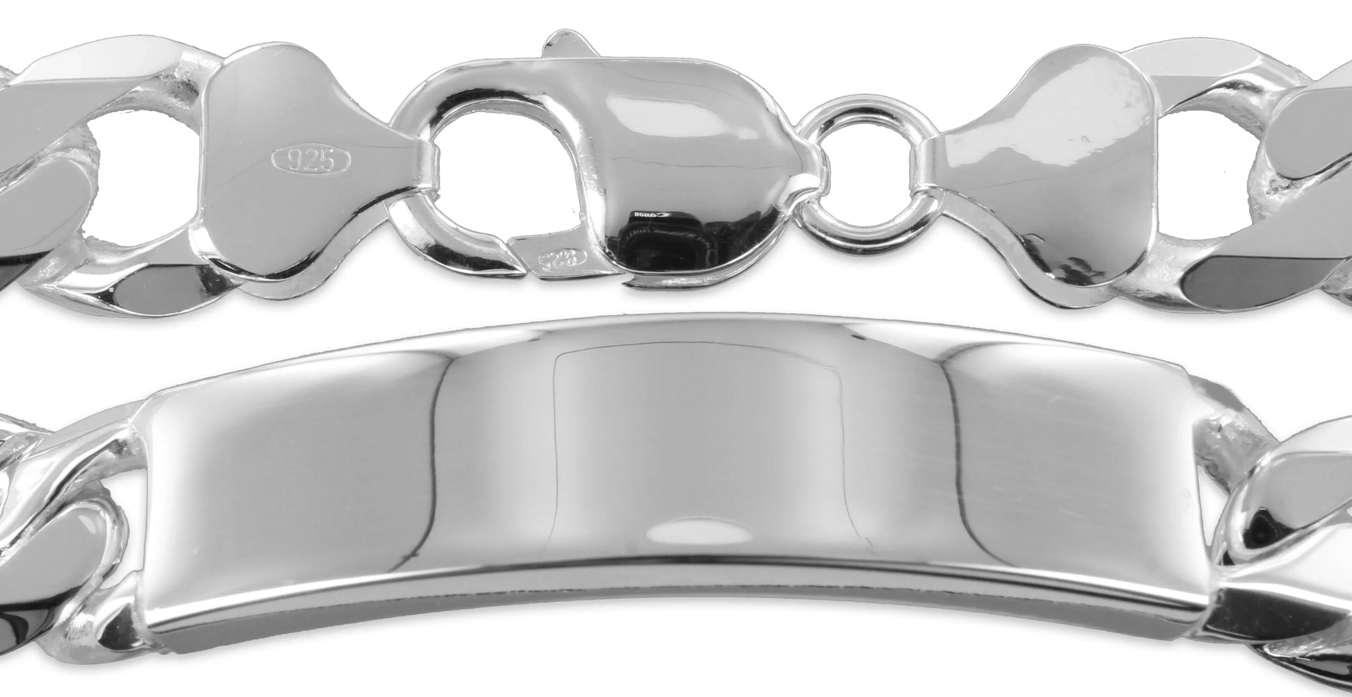 ID-Panzerarmband - Silber 925/000 - MeinSchmuckShop