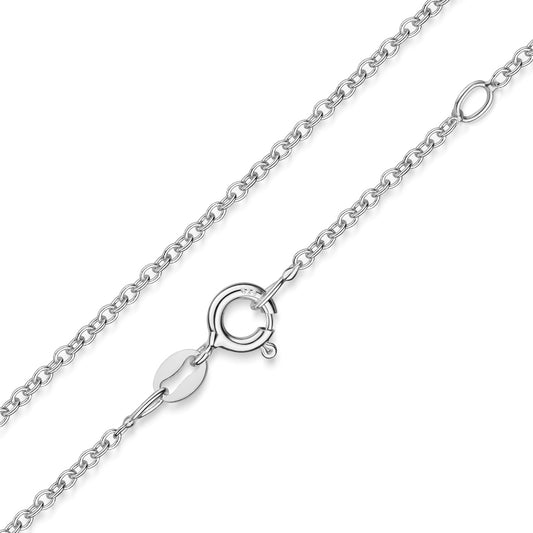 Ringkette 1.7mm breit 42/45cm Silber 925/000 - MeinSchmuckShop