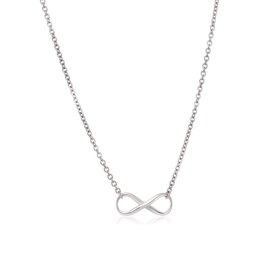 Sterling Silver Infinity Symbol Necklace - MeinSchmuckShop