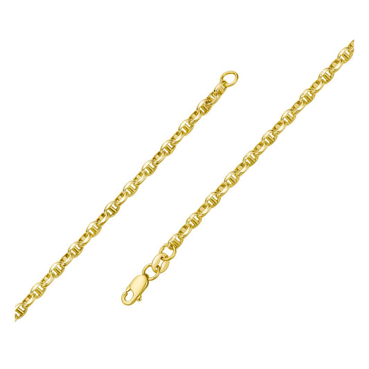 14k Yellow Gold Lite Anchor Chain (3.00 mm) - MeinSchmuckShop