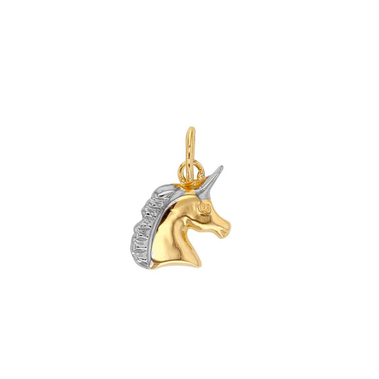 Anhänger Einhorn 750er Gold (18Kt)