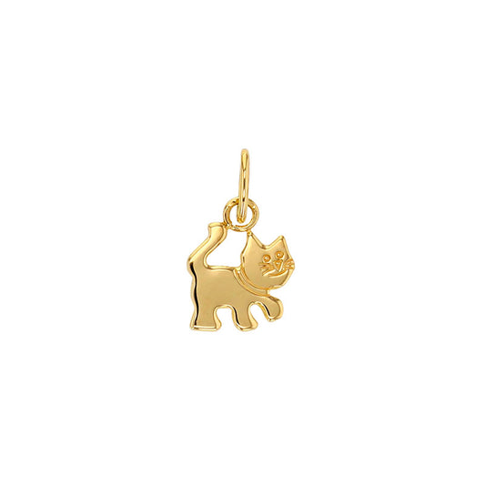 Anhänger Katze 750er Gold (18Kt)