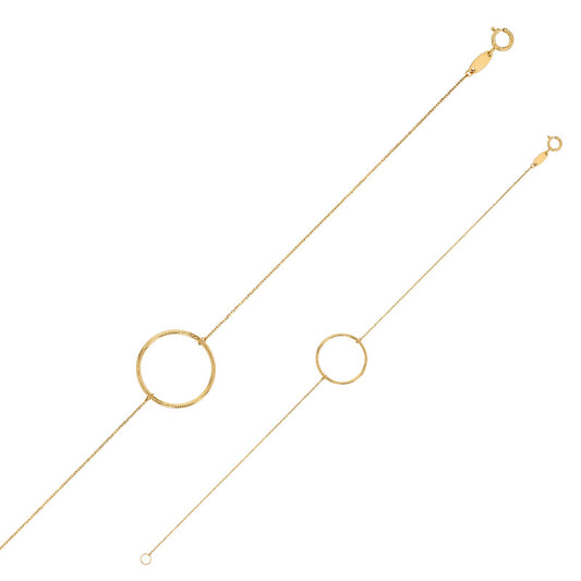 Armband mit Ring aus 750er Gold